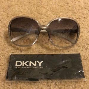 DKNY sunglasses. New w/ hard case & cleaning cloth